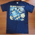 Shield Recordings "Alien" Shirt (blue print)